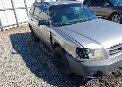 2005 Subaru Forester 2.5X из США, поврежденный, VIN JF1SG636X5H753007